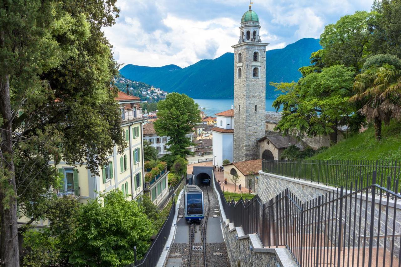 Hotel Besso Lugano Center Exteriér fotografie